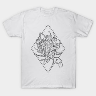 November Birth Flower Chrysanthemum T-Shirt